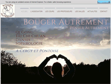 Tablet Screenshot of bougerautrement.com